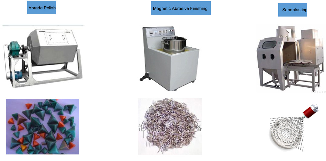 abrade polish magnetic abrasive finishing sandlasting