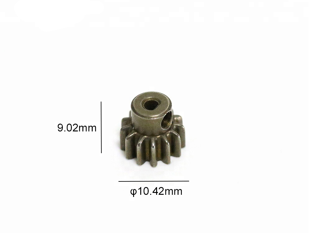 Piezas de engranajes inertes de acero al carbono metalúrgico en polvo engranajes de gran diámetro anillo de rotación de dientes rectos images